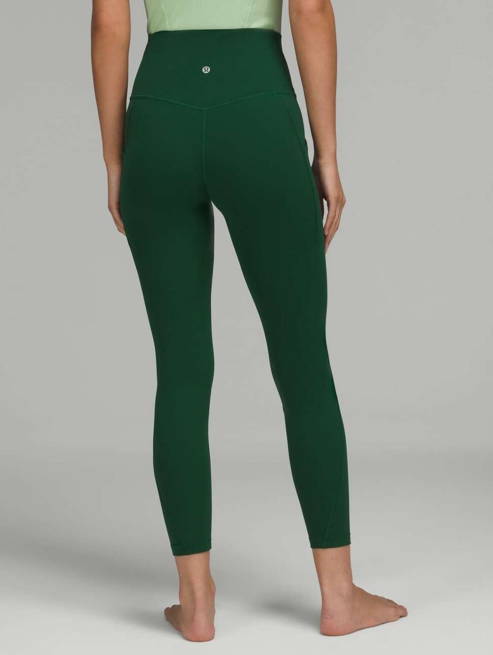 Lululemon Align High-Rise Pant with Pockets 25" in Everglade Green